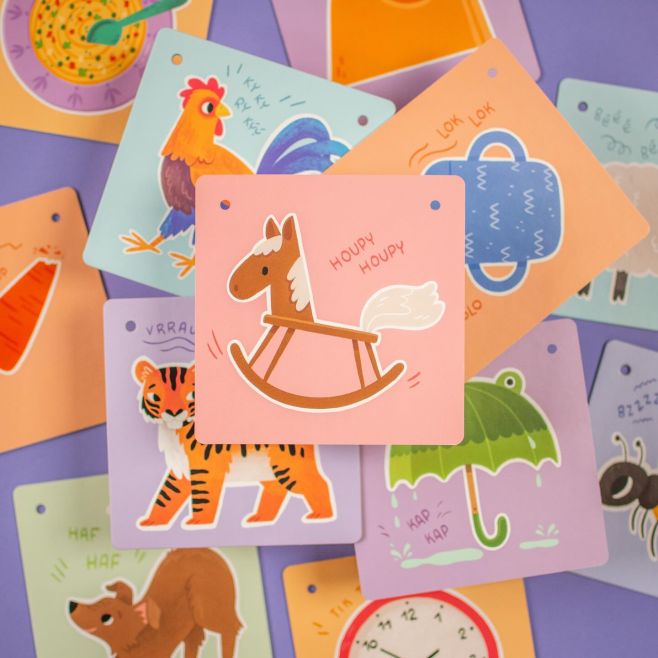 Šestá novinka KUKIKUK 🐱 jsou Pokračovací kontrastní karty 🎉 kromě toho, že děti zaujmou pestrými barvami a jasnou...